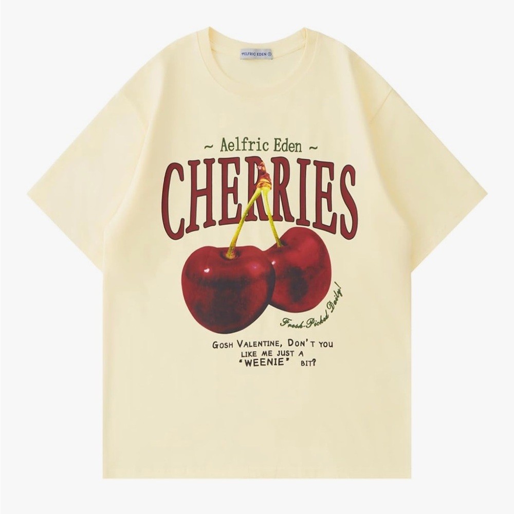 Aelfric Eden Cream Cherries Tee